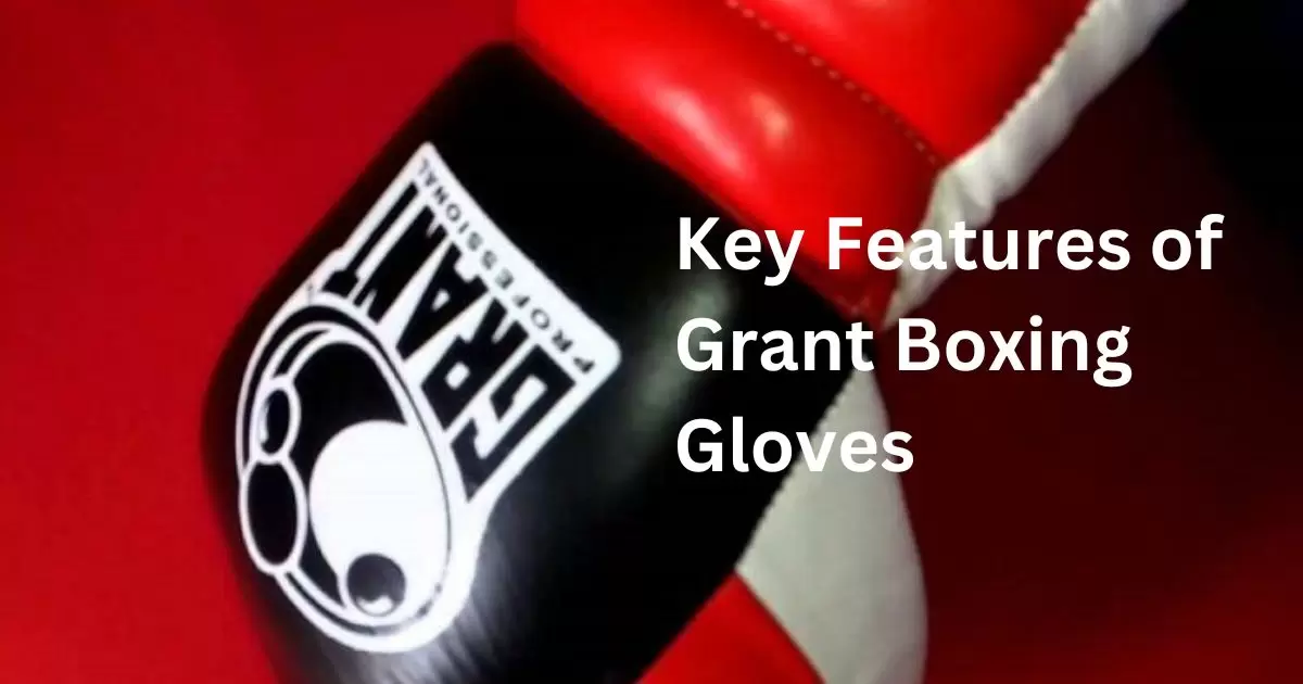 Key Features of Grant Boxing Gloves